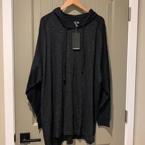Hard Edge Shirt Hoodie NWT